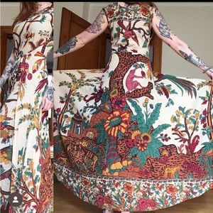 John and mickie maxi wrap dress